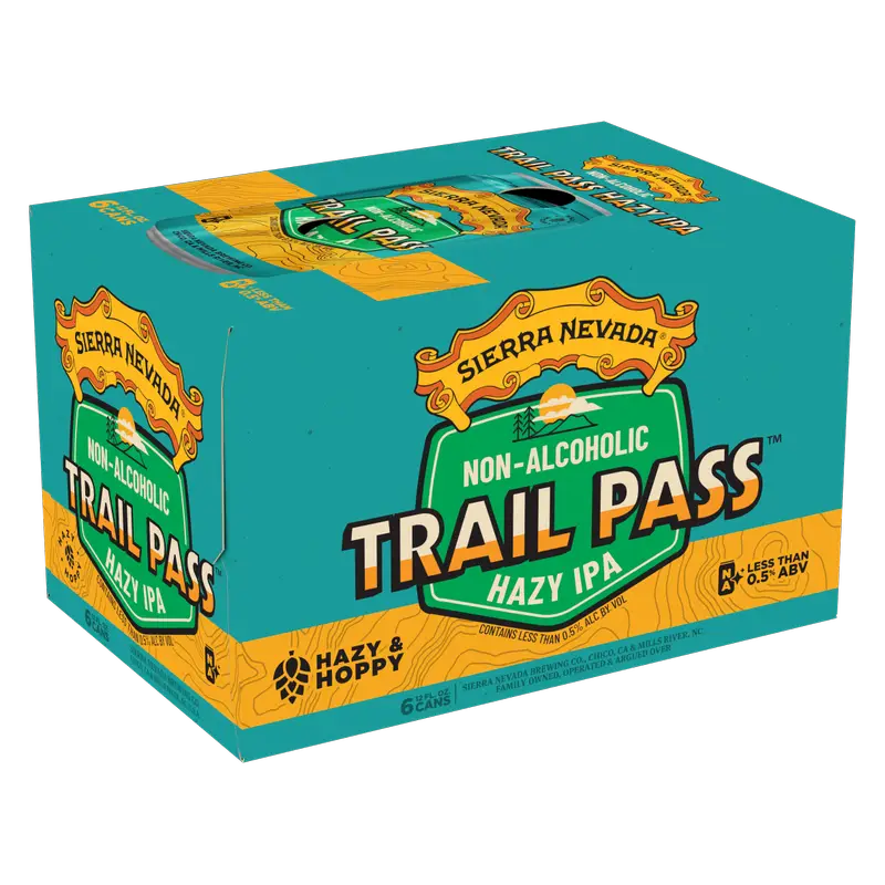 Sierra Nevada Trail Pass NA Hazy IPA  6pk Cn