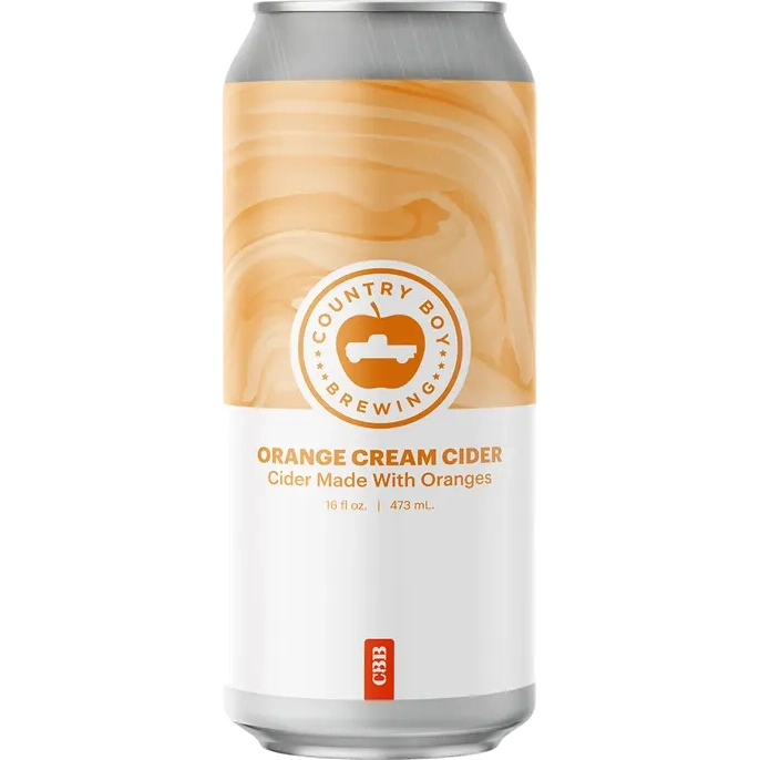 Country Boy Orange Cream Cider  4pk Cn