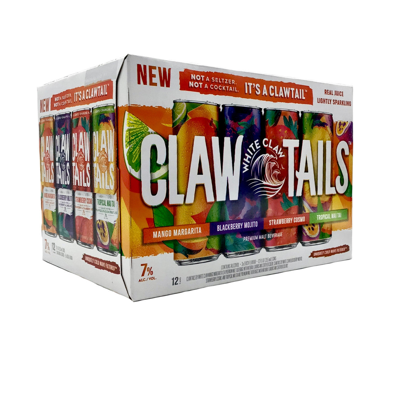 White Claw Clawtails Variety  12pk Cn