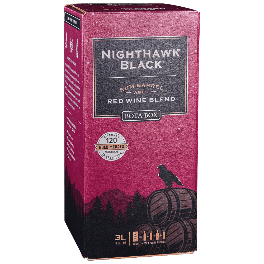Bota Box Nighthawk Black Rum Barrel Aged Red Blend