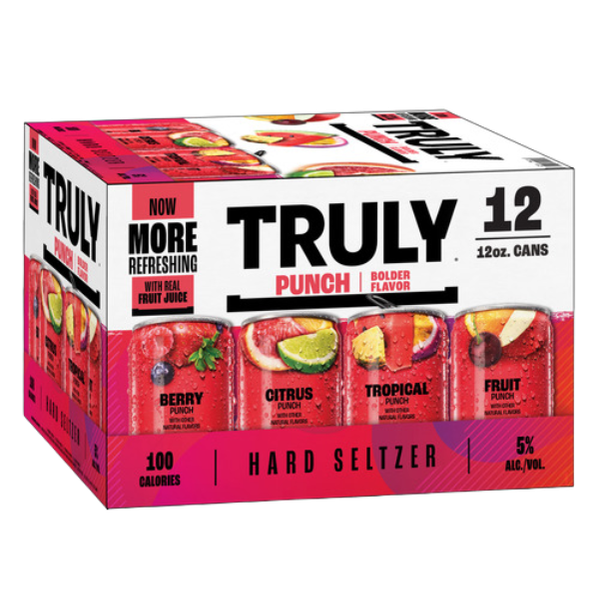 Truly Punch Variety  12pk Cn