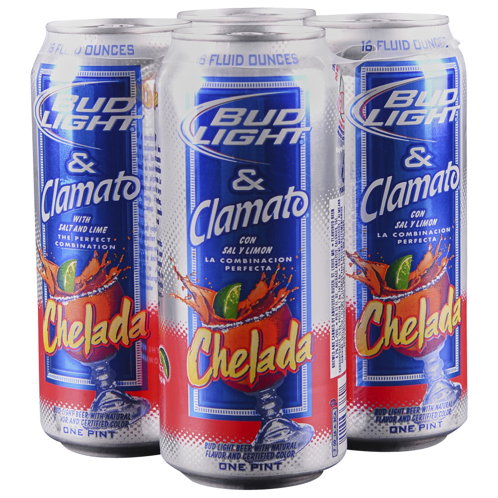 Bud Light Chelada  4Pk Cn