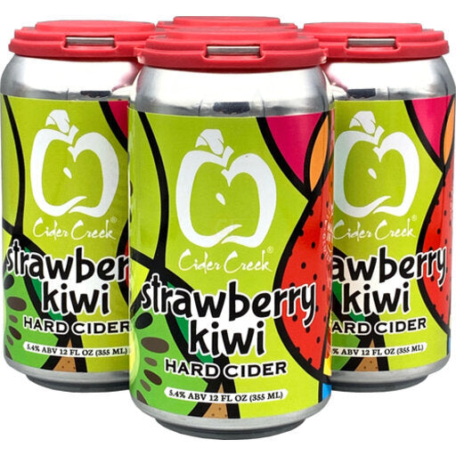 Cider Creek Strawberry Kiwi Cider  4pk Cn