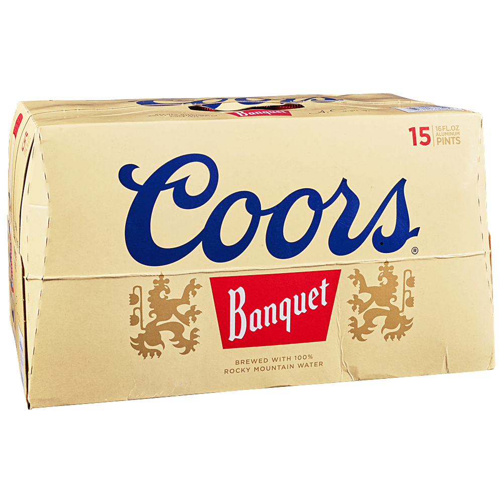 Coors Banquet Aluminum  15pk Btls
