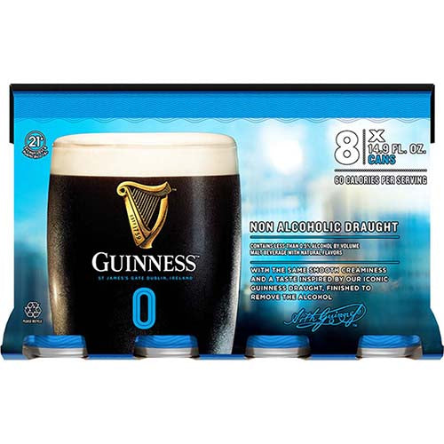 Guinness NA  8pk Cn