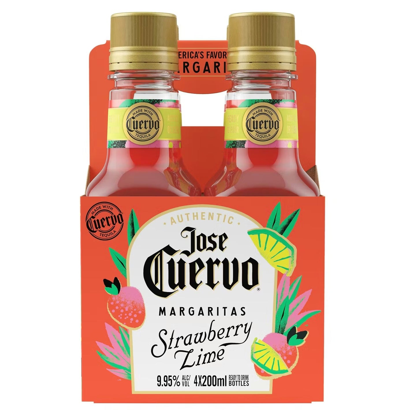 Jose Cuervo Strawberry Lime Margarita RTD