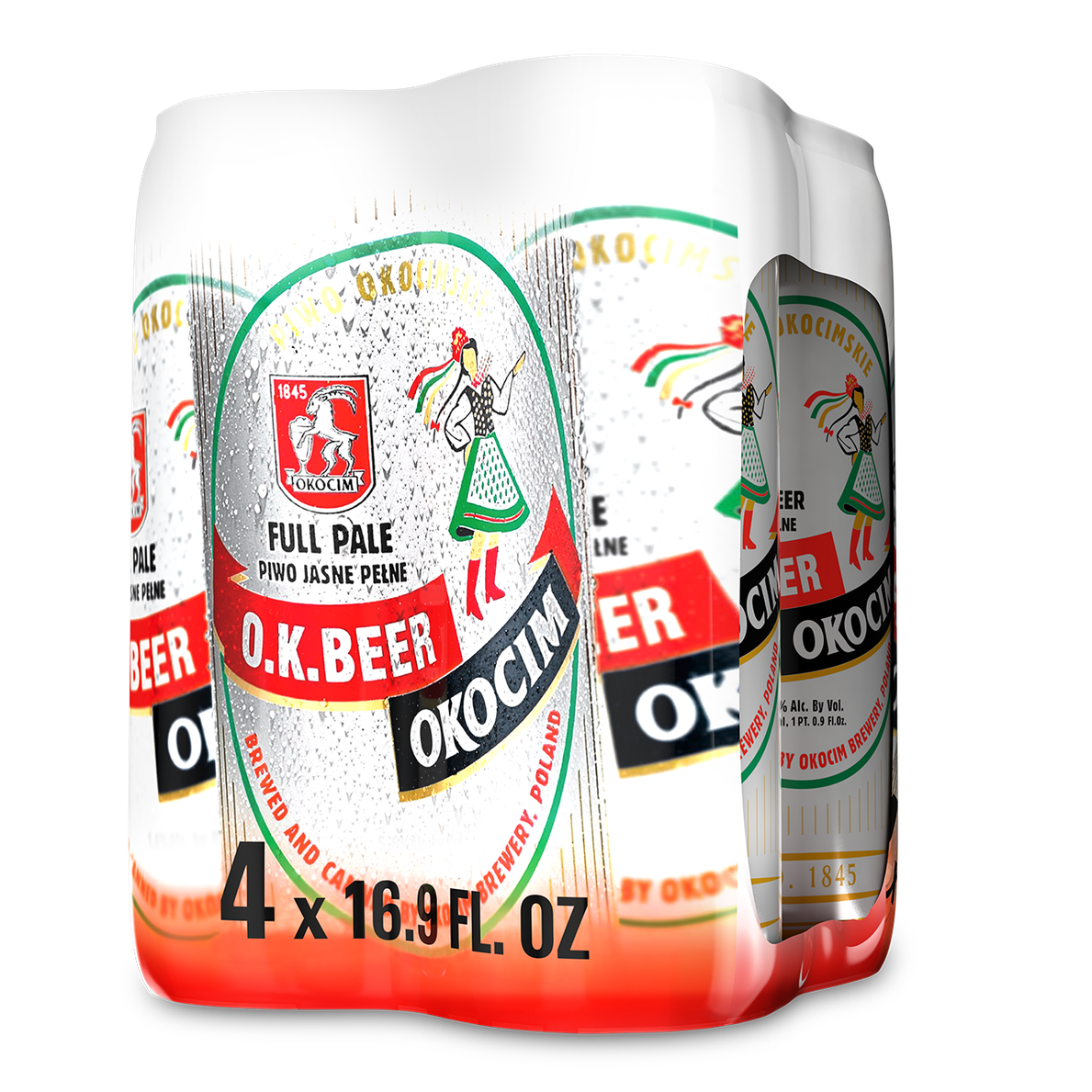 Okocim Pale  4pk Cn