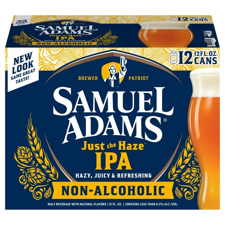 Sam Adams Just The Haze NA IPA  12pk Cn