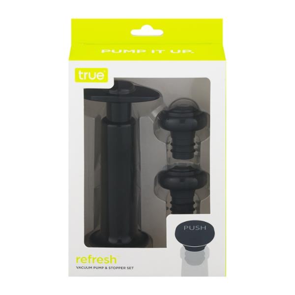 True Refresh Vacuum Pump and Stopper Set
