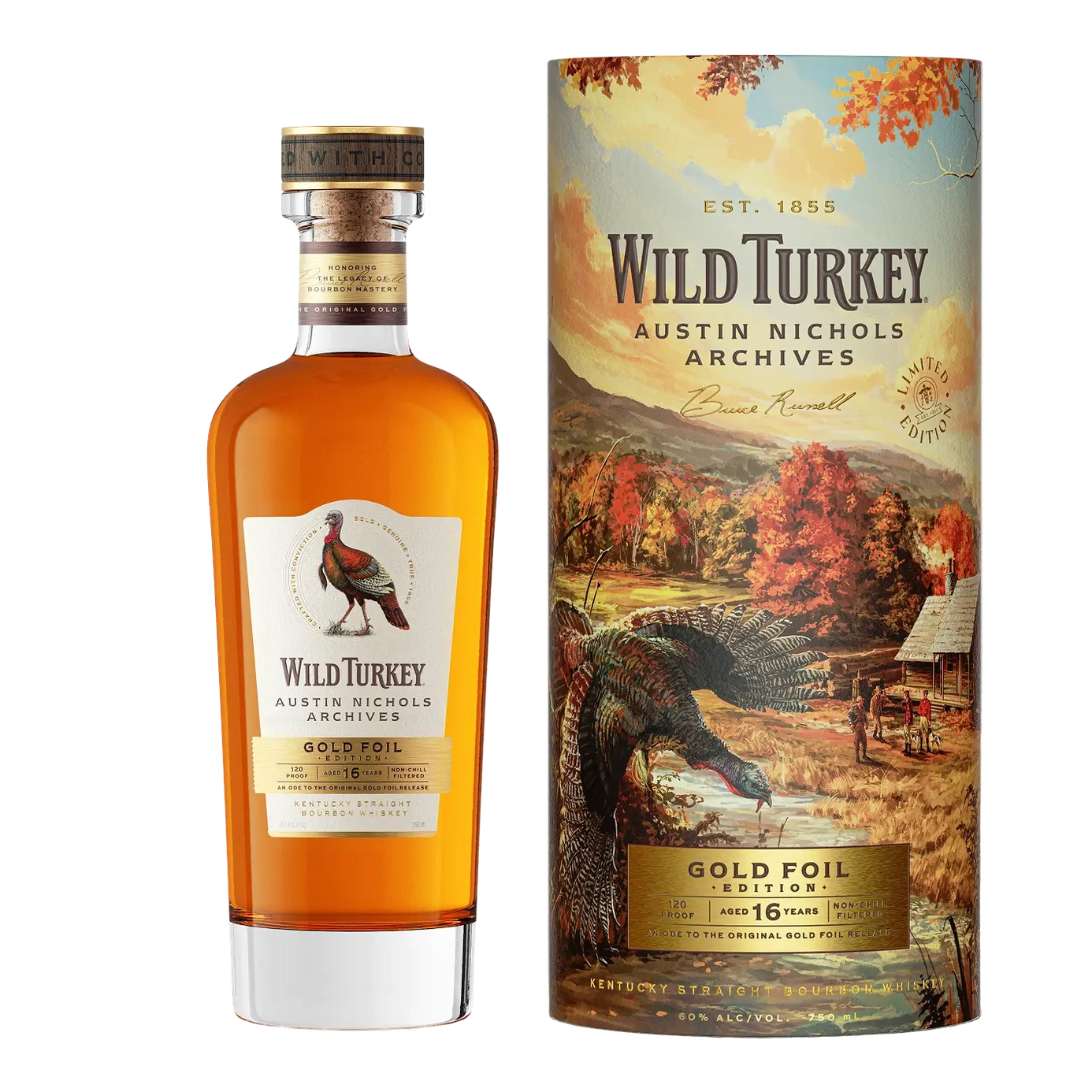 Wild Turkey Austin Nichols Archives Gold Foil 16Yr