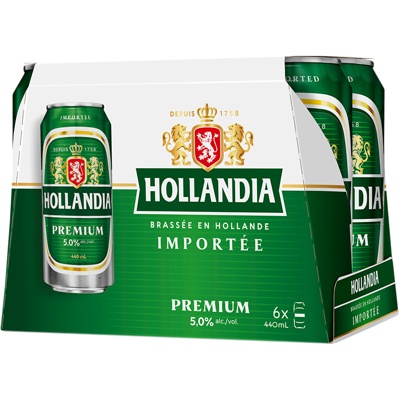 Hollandia Premium Lager  6pk Cn