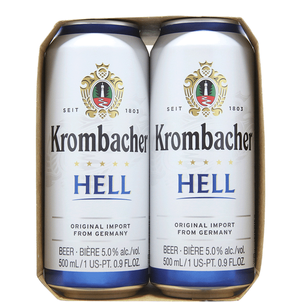 Krombacher Hell  4pk Cn