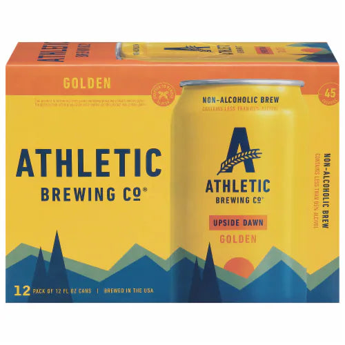 Athletic Brewing Upside Dawn Golden NA  12pk Cn