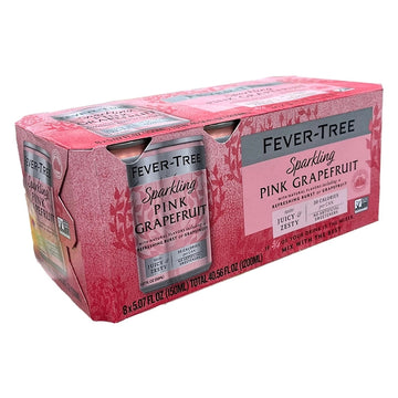 Fever Tree Sparkling Pink Grapefruit 8pk Cns