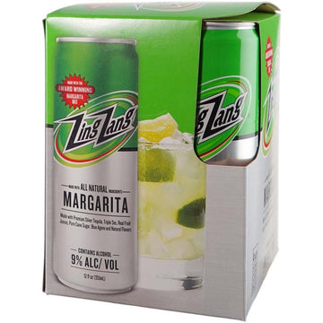 Zing Zang Margarita RTD 4pk Cans