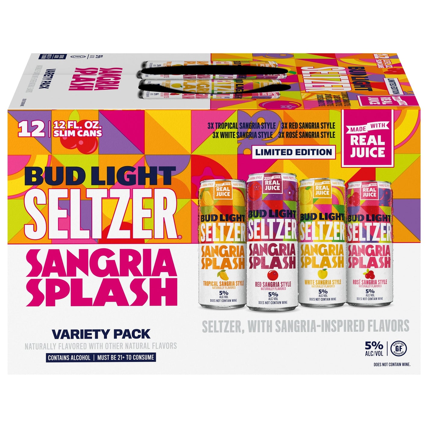 Bud Light Seltzer Limited Variety  12pk Cn