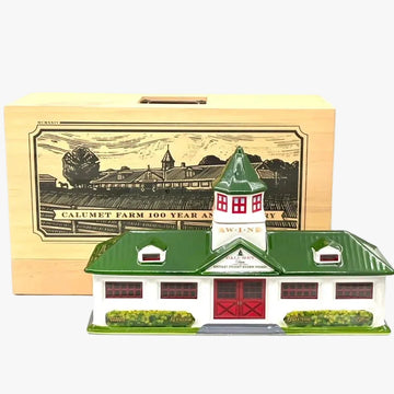 Calumet Farm Ceramic Decanter Whiskey