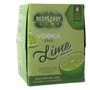 Deep Eddy Lime Vodka Soda   Cn