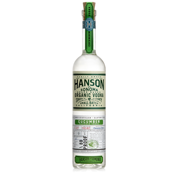Hanson of Sonoma Organic Cucumber Vodka