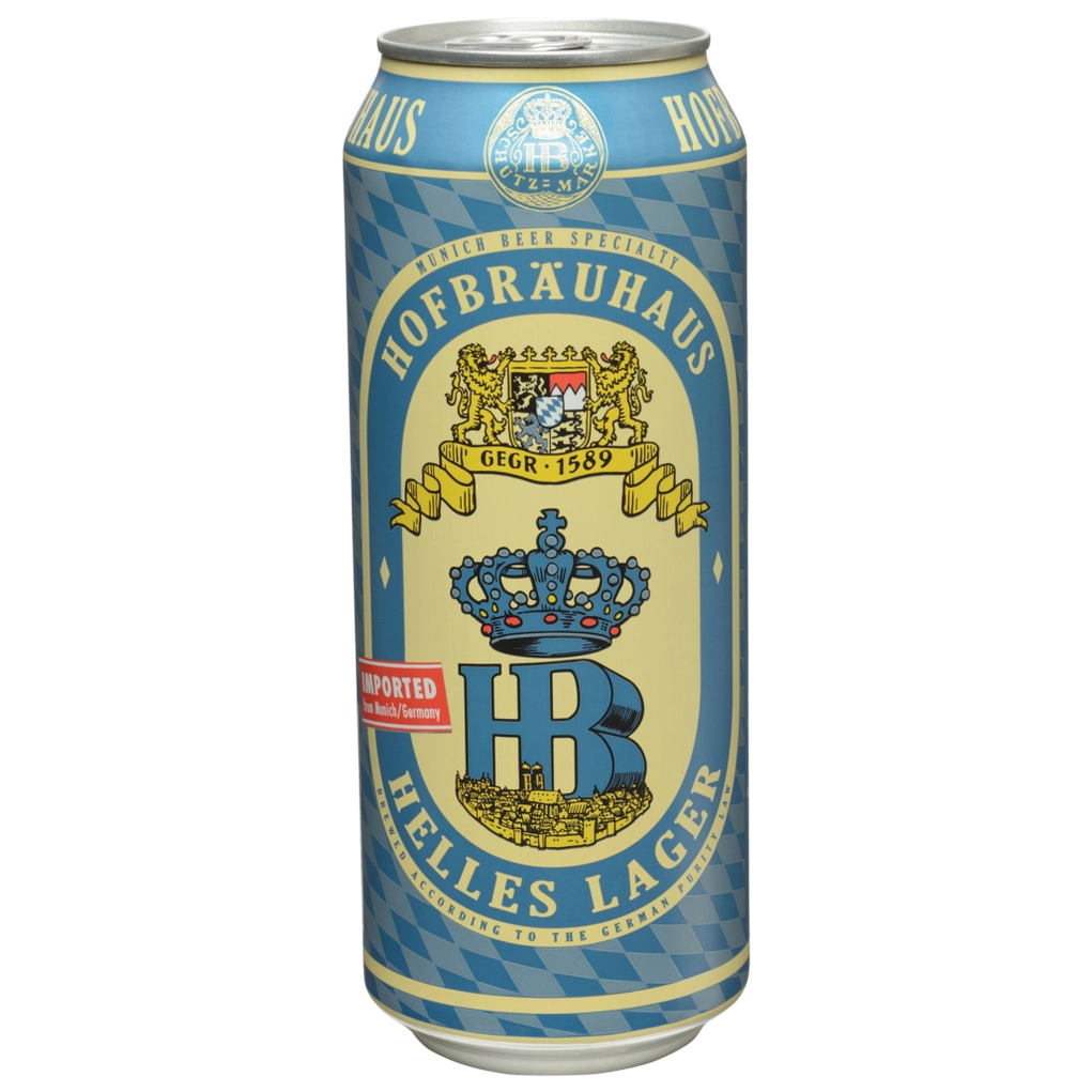 Hofbrau Hellas Lager  4pk Cn