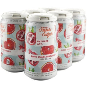 Untitled Art Blood Orange Pomegranate Seltzer  6pk Cn