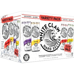 White Claw Variety #3 Seltzer  12pk Cn