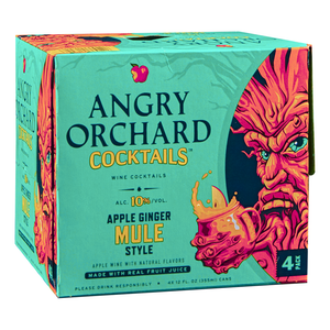 Angry Orchard Cocktails Apple Ginger Mule  4pk Cn