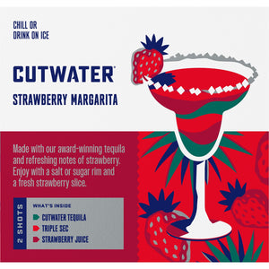 Cutwater Strawberry Margarita  4pk Cn