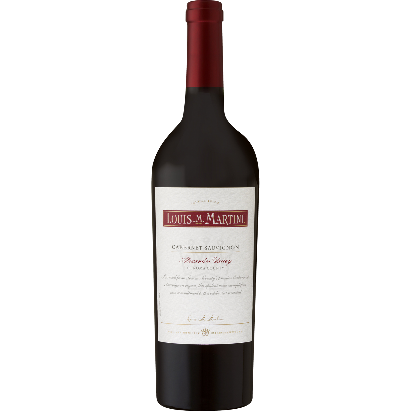 Louis Martini Alexander Cabernet