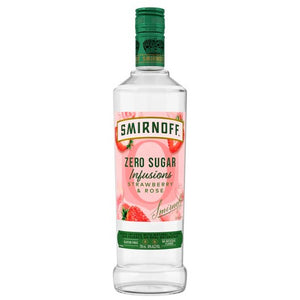 Smirnoff Zero Sugar Infusions Strawberry & Rose