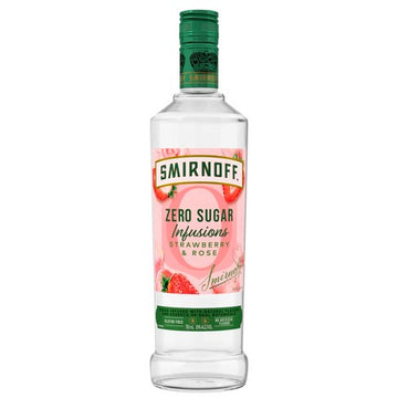 Smirnoff Zero Sugar Infusions Strawberry & Rose
