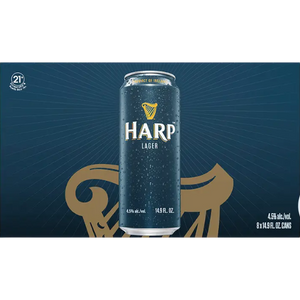 Harp Lager  8pk Cn