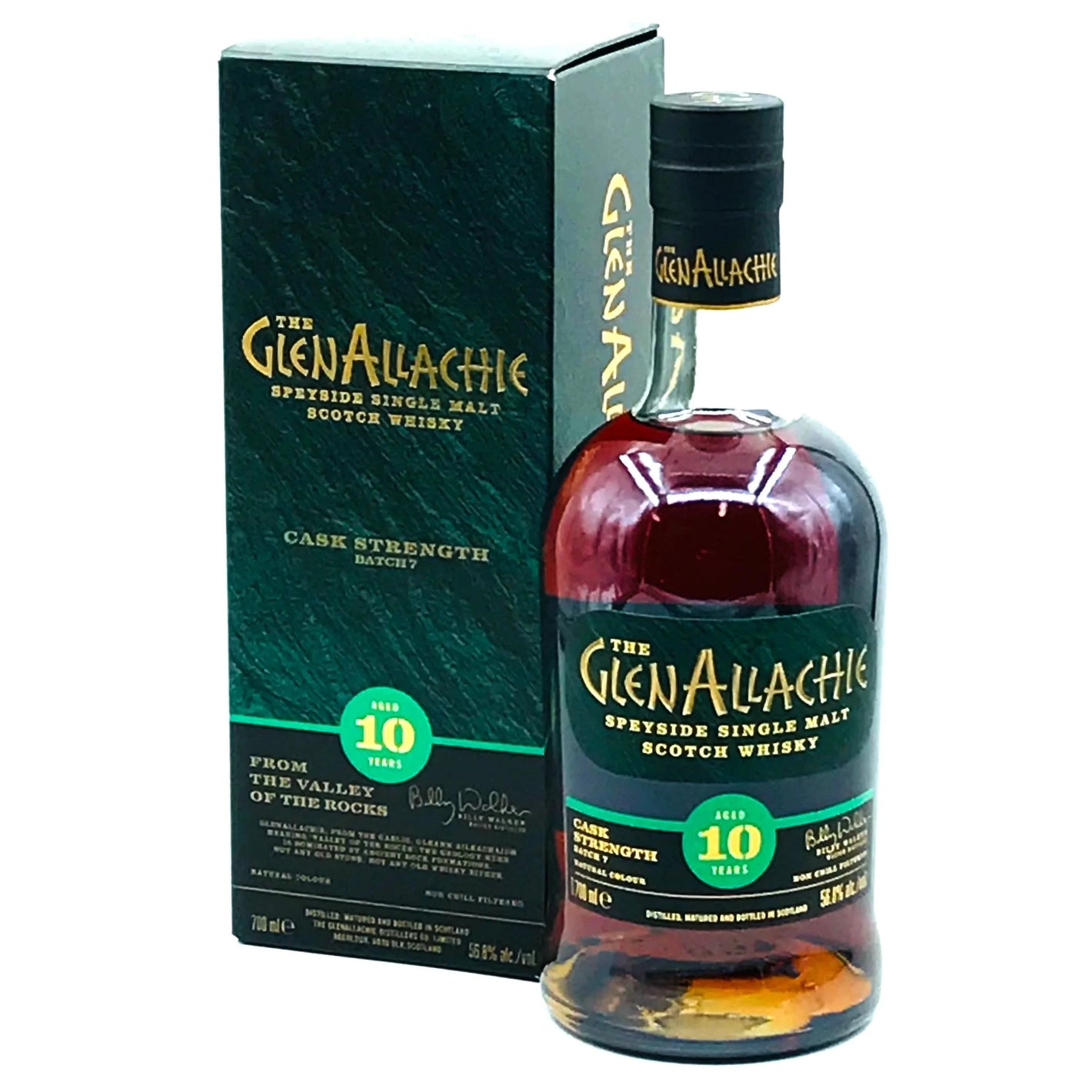 GlenAllachie 10yr Cask Strength Batch 7 700ml