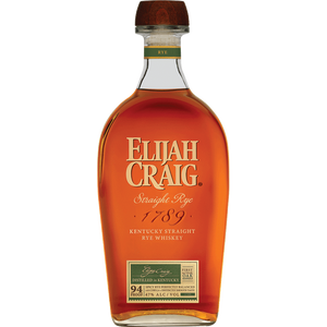 Elijah Craig Straight Rye
