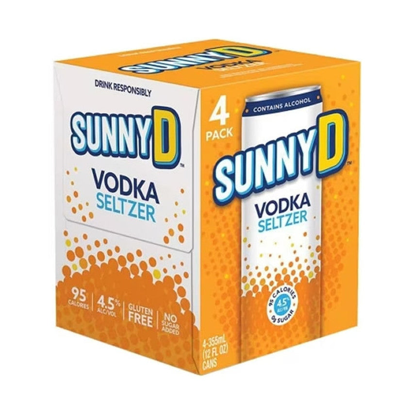 Sunny D Vodka Seltzer   Cn