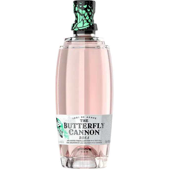 The Butterfly Cannon Rosa Tequila