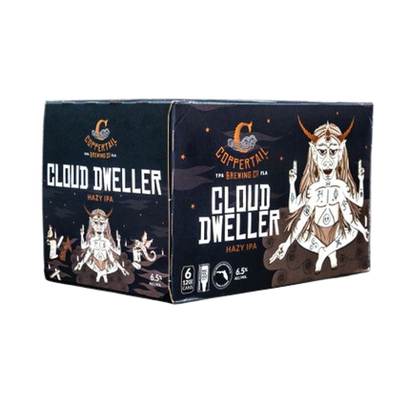 Coppertail Cloud Dweller Hazy IPA  6pk Cn