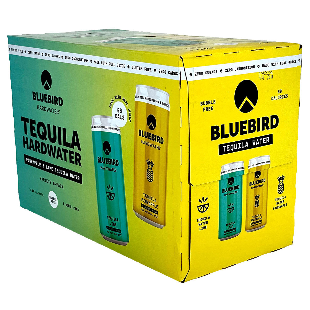 Bluebird Tequila Hardwater Variety Pack 8pk Can