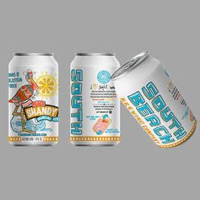 South Beach Peach Shandy  6pk Cn