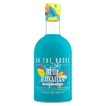 On The Rocks The Blue Hawaiian Cocktail