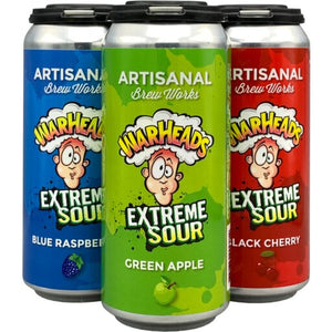 Artisanal Brew Works Warheads Sour Variety  4pk Cn