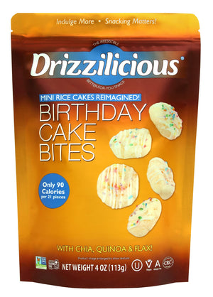 Drizzilicious Birthday Cake Bites 4oz