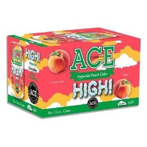 Ace High Imperial Peach Cider  6pk Cn