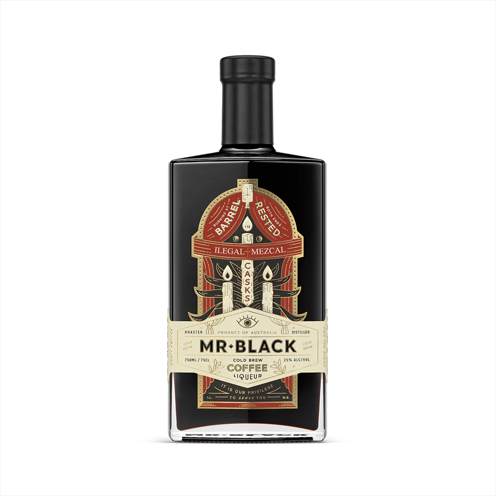 Mr Black Coffee Liqueur Ilegal Mezcal Finished