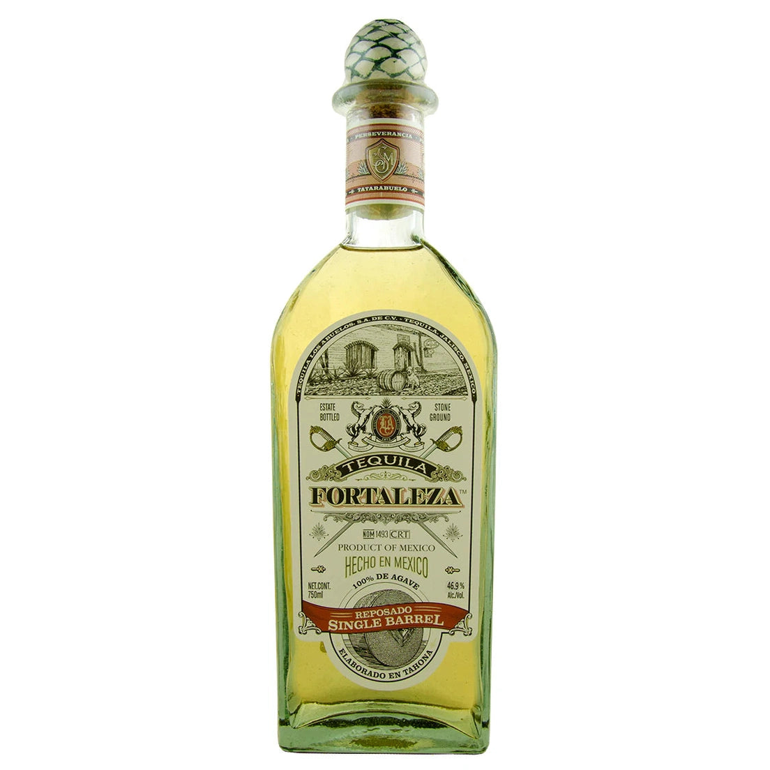 Fortaleza Single Barrel Reposado Tequila