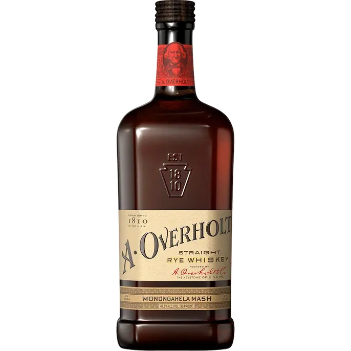 A Overholt Straight Rye Monongahela Mash
