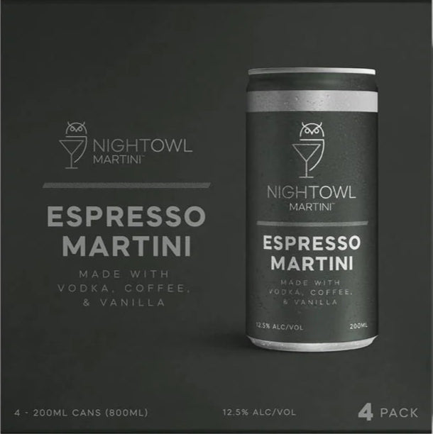 Nightowl Tequila Espresso Martini RTD