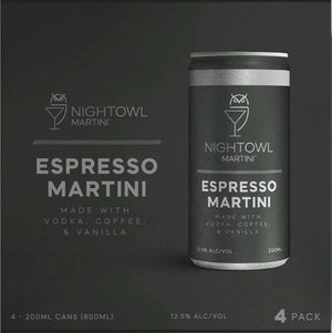 Nightowl Tequila Espresso Martini RTD