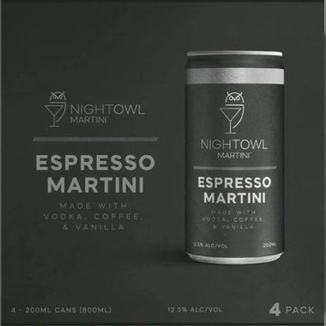 Nightowl Tequila Espresso Martini RTD
