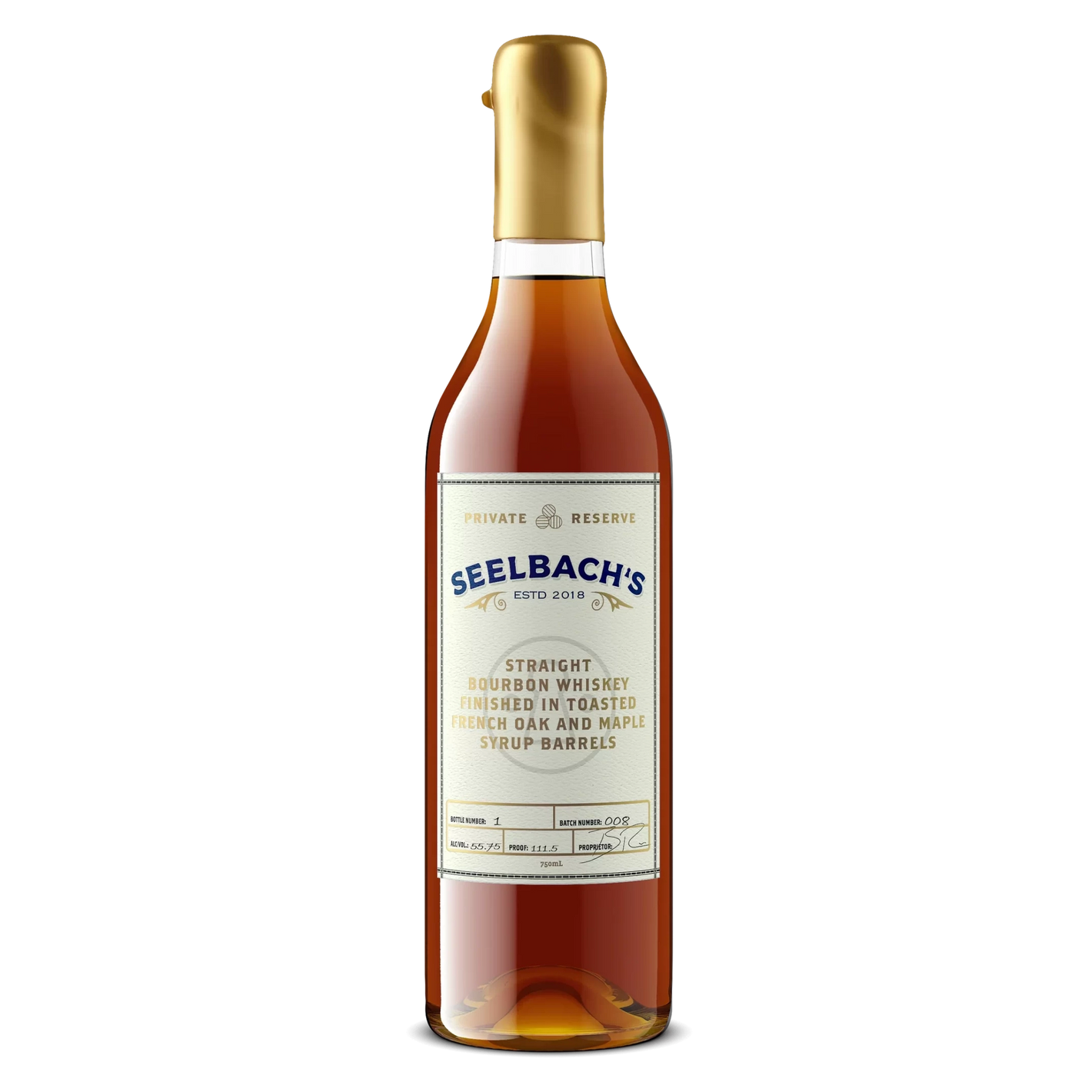 Seelbachs Private Reserve Toasted Bourbon